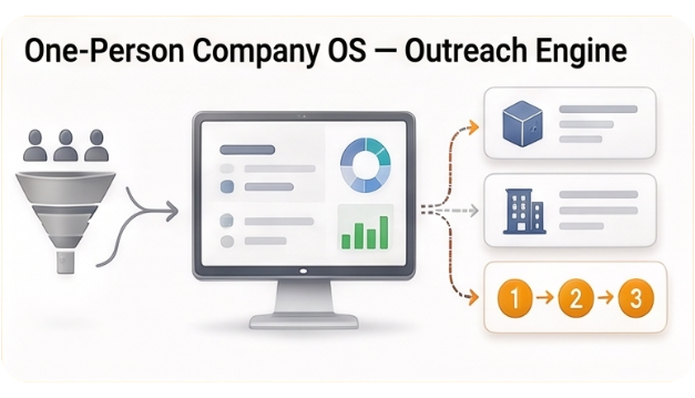 One-Person Company OS Outreach Engine thumbnail